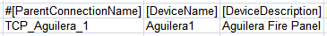 Devices Section (When Not Used Fields Are Collapsed)